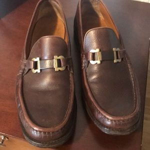 Ferragamo buckle loafers